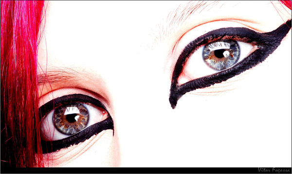 Cat eye makeup