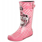 Hello Kitty Crest Rain Boots