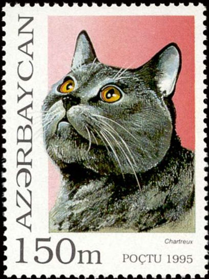 Azerbaijan Cat Stamp