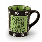 Real Men Like Cats Mug