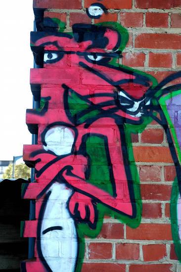 Pink Panther Graffiti