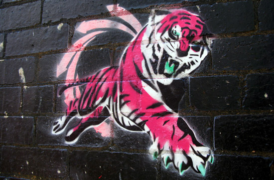 Tiger Graffiti