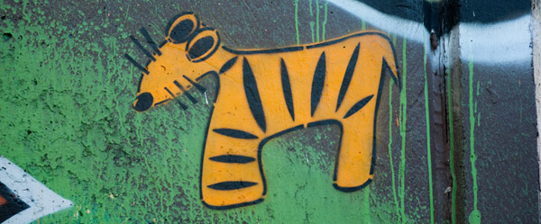 Tiger Graffiti