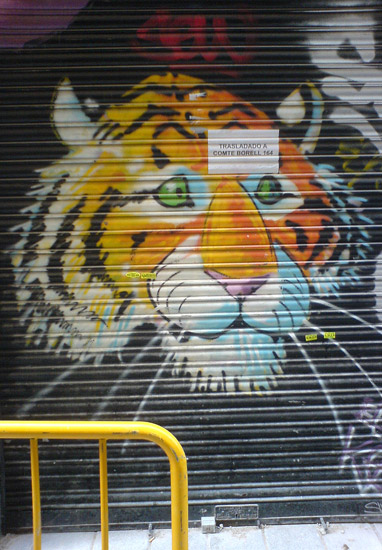 Tiger Graffiti