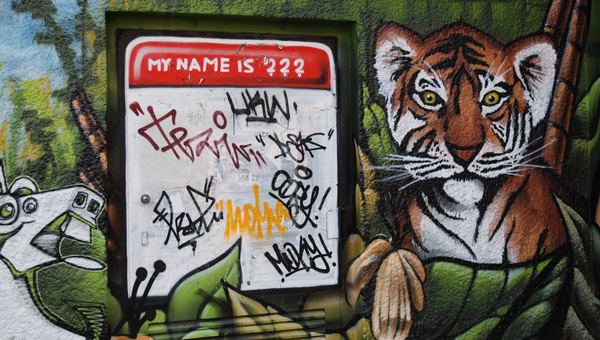 Tiger Graffiti