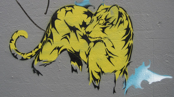 Tiger Graffiti